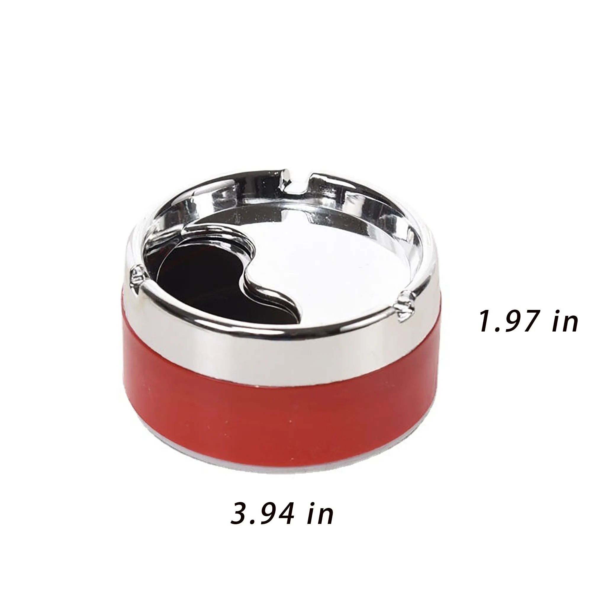 Portable Metal Ashtray With Logo For Safety 4