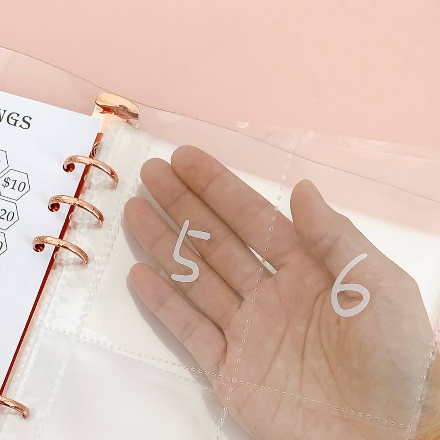 A5 PVC Refillable Money Notebook 8