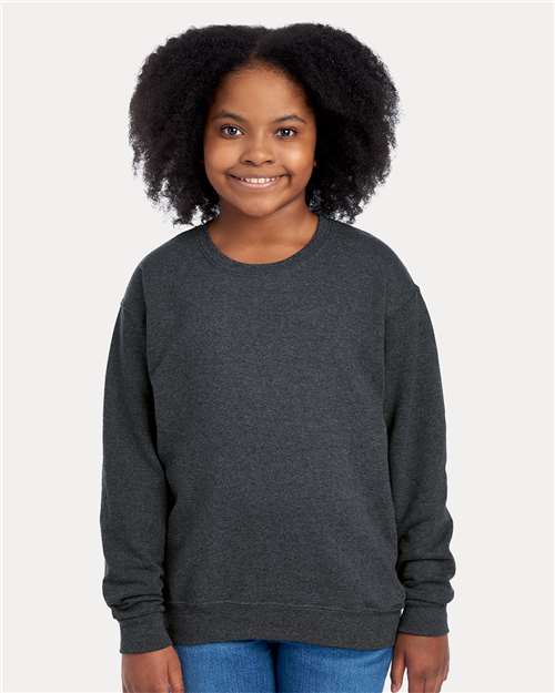 Youth NuBlend® Crewneck Sweatshirt - 562BR 44