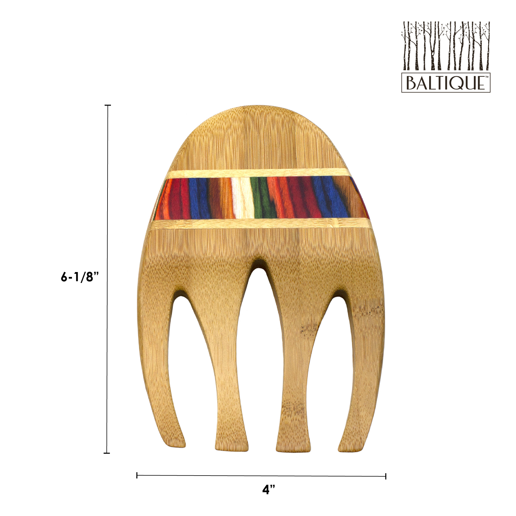 Baltique® Marrakesh Birch & Bamboo Salad Hands 4
