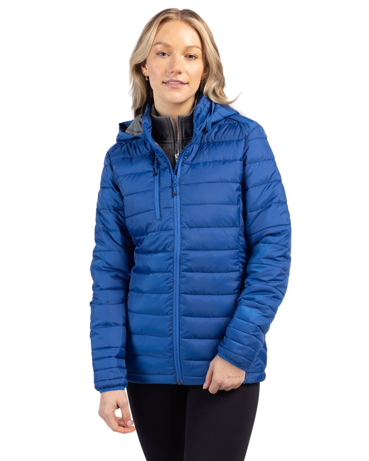Hudson Insulated Womens Full-Zip Puffer Jacket