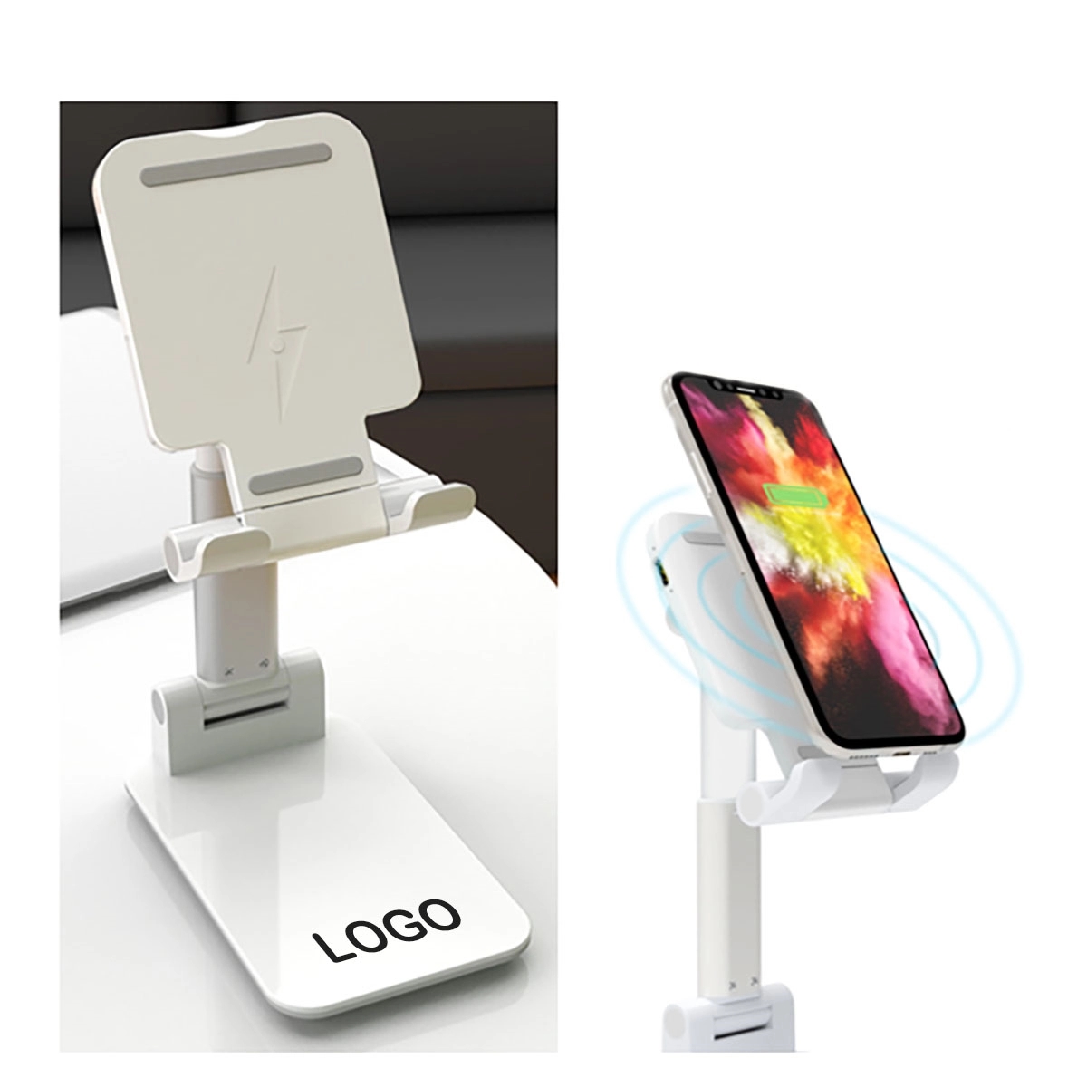 Adjustable Cell Phone Wireless Charging Stand 6