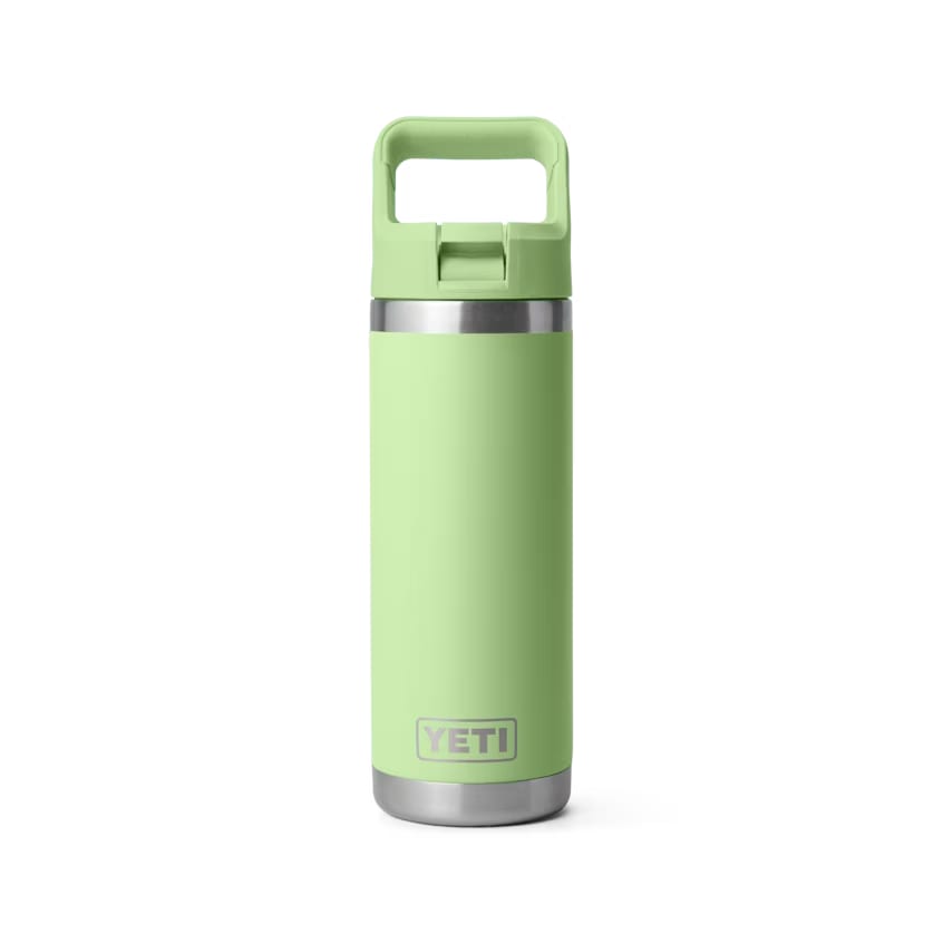 YETI Rambler 18 OZ Bottle w/ Color Matched Straw - Laser Engraved 7