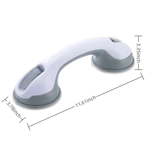 Bathroom Suction Cup Handlebar - No Drill Safety Rail 3