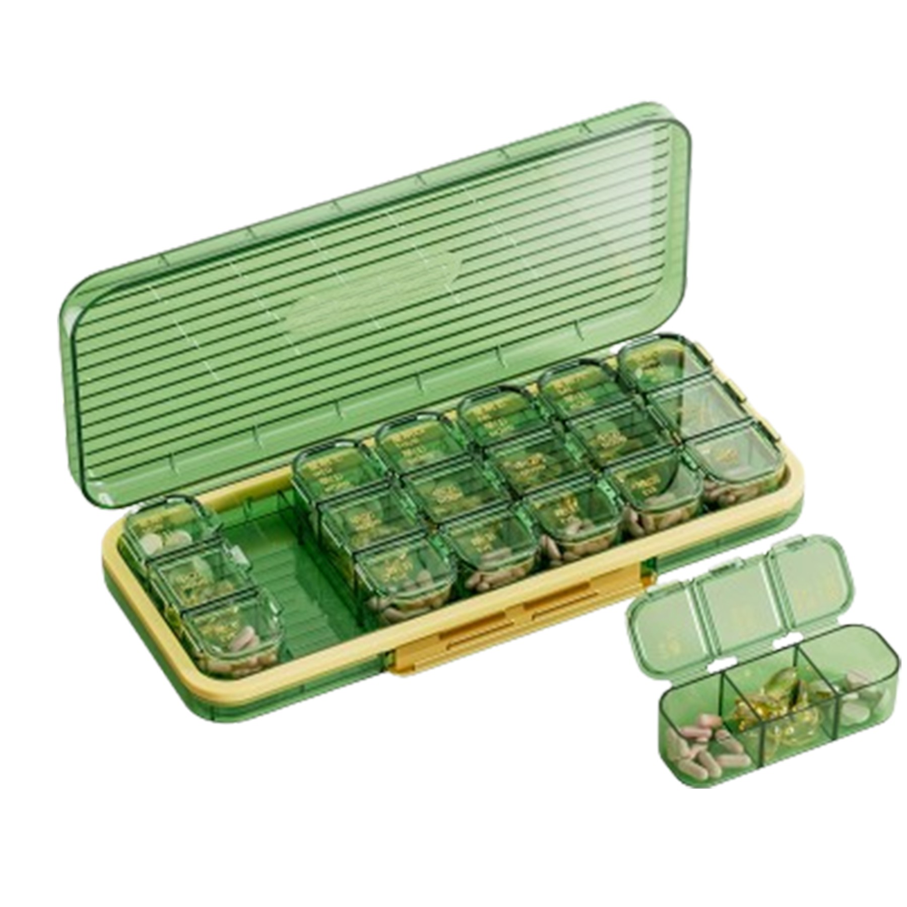 Weekly Medicine Box W/21 Compartments 5