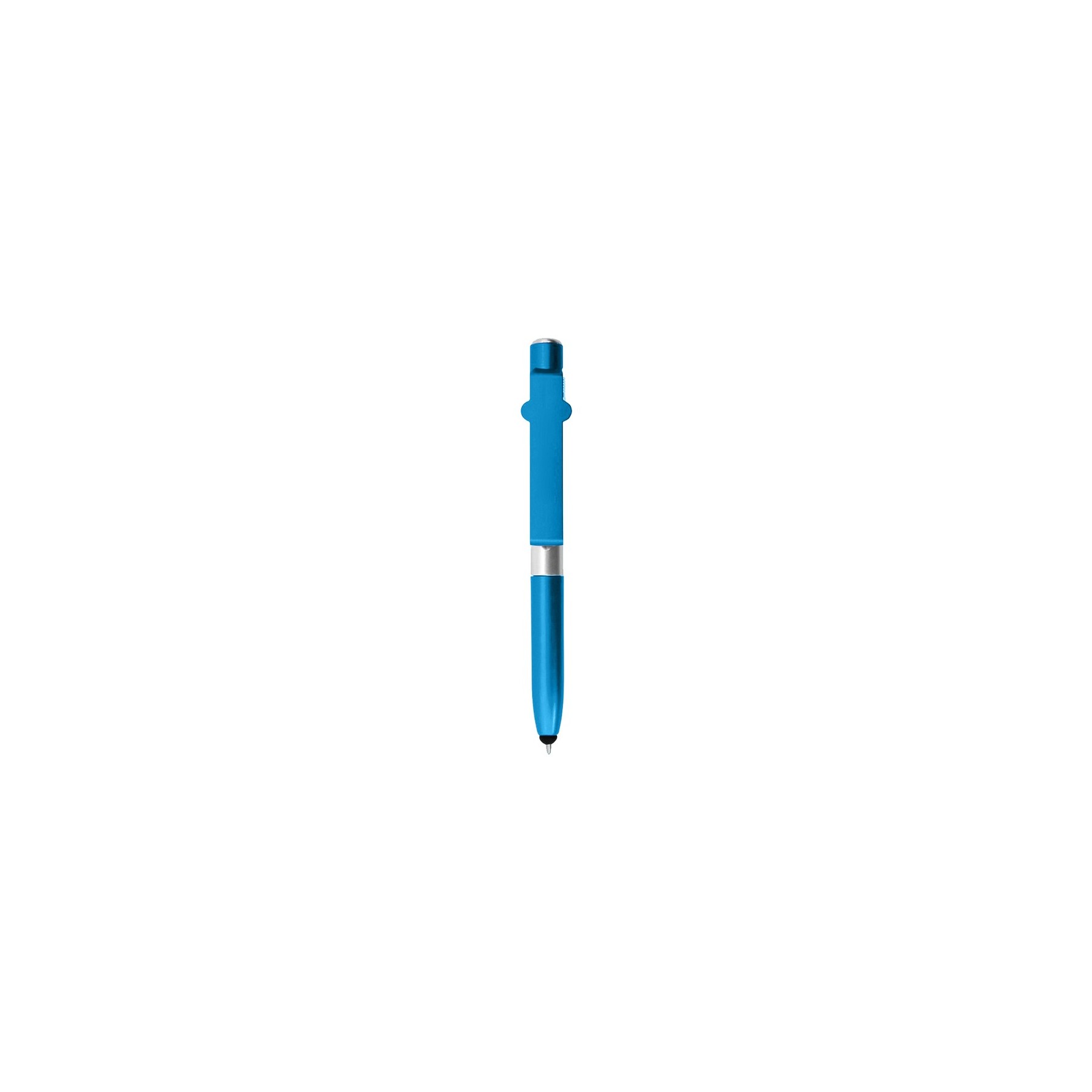4-in-1 Ballpoint Pen with LED Light, Stylus & Built-In Phone Stand 5