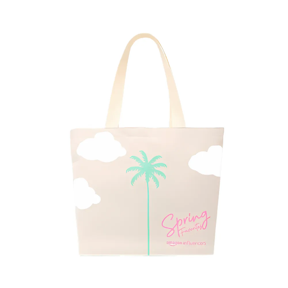 Recycled Canvas Open Tote Bag 7