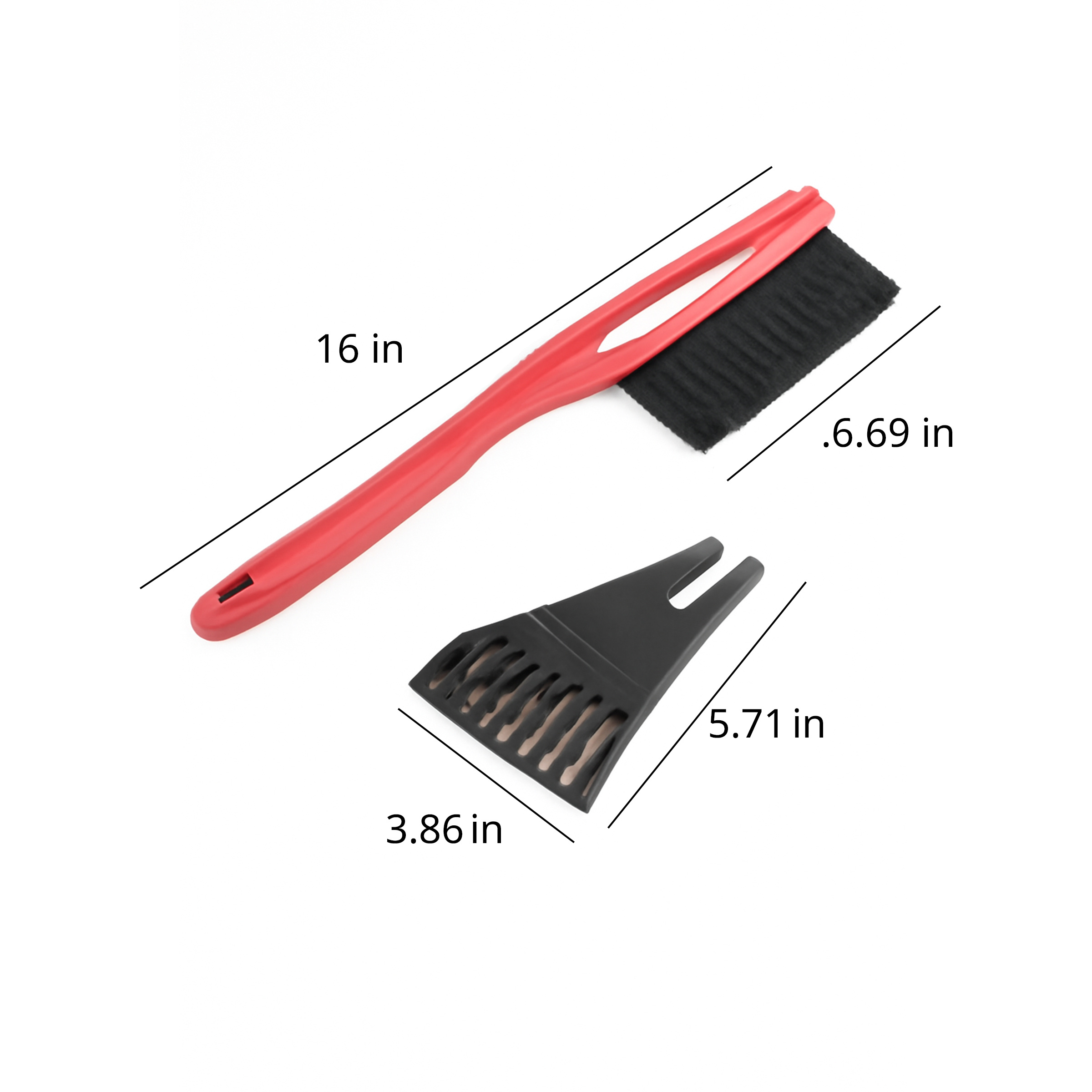 Multi-Function Snow Brush with Ice Scraper 6