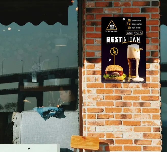 Custom Beer Signs(1' x1') SQFT 6