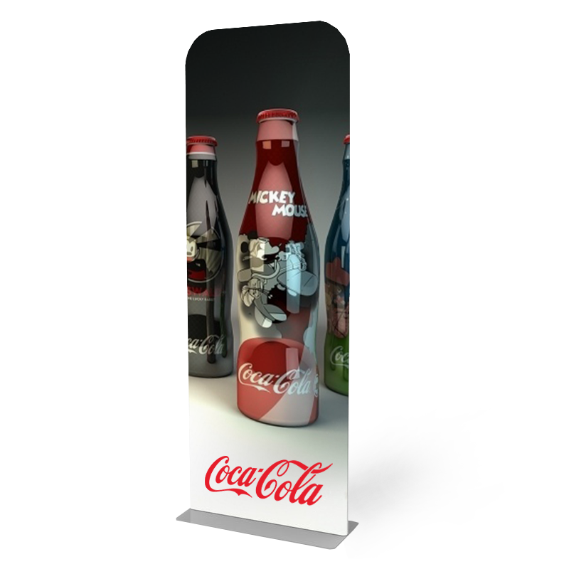 Custom all over and sublimated Tube Banner Kit 36"x 90" 9