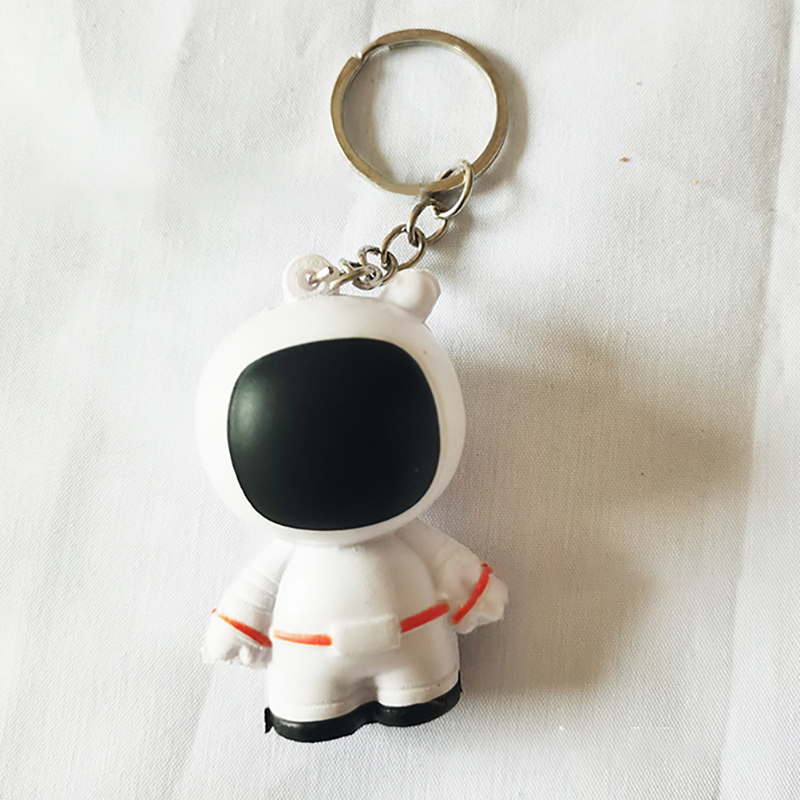 2 in 1 Astronaut Keychain and Stress Reliever 3
