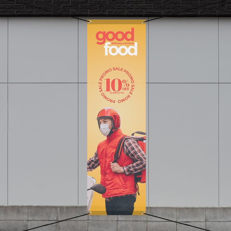 Custom 10' X 3' Mesh Banners 8