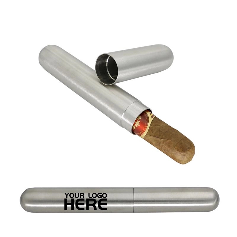 Stainless Steel Cigar Tube 2