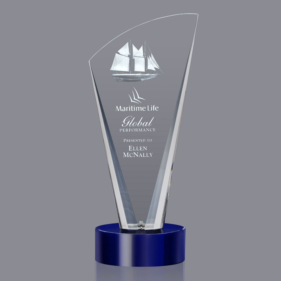 Brampton 3D Award - Blue 4