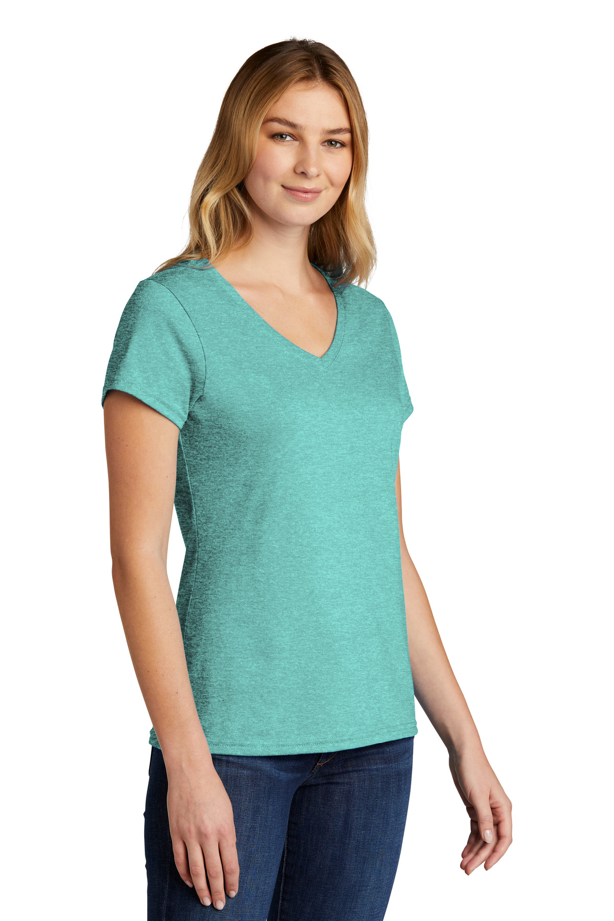 Port & Company® Women's Tri-Blend V-Neck Tee 11