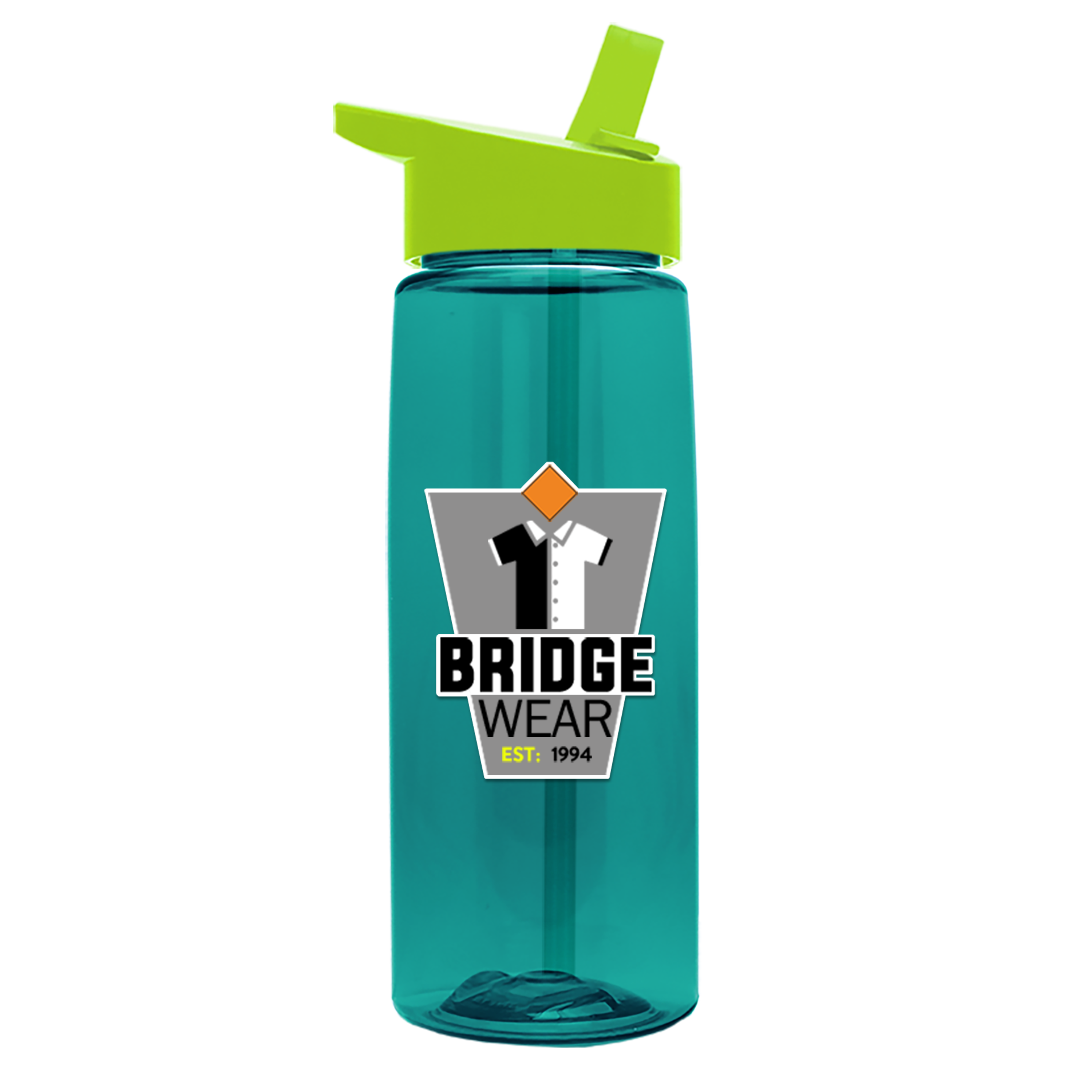 Garyline® Flair Tritan® Bottle with Flip-Straw Lid - 26 oz. 334