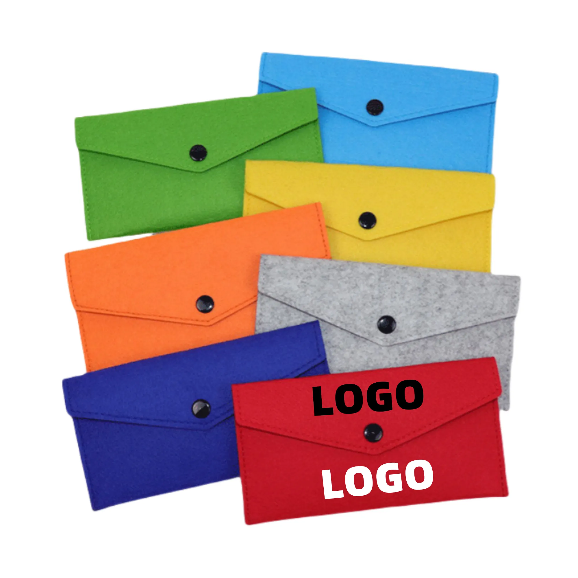 Wool Felt Phone Pouch