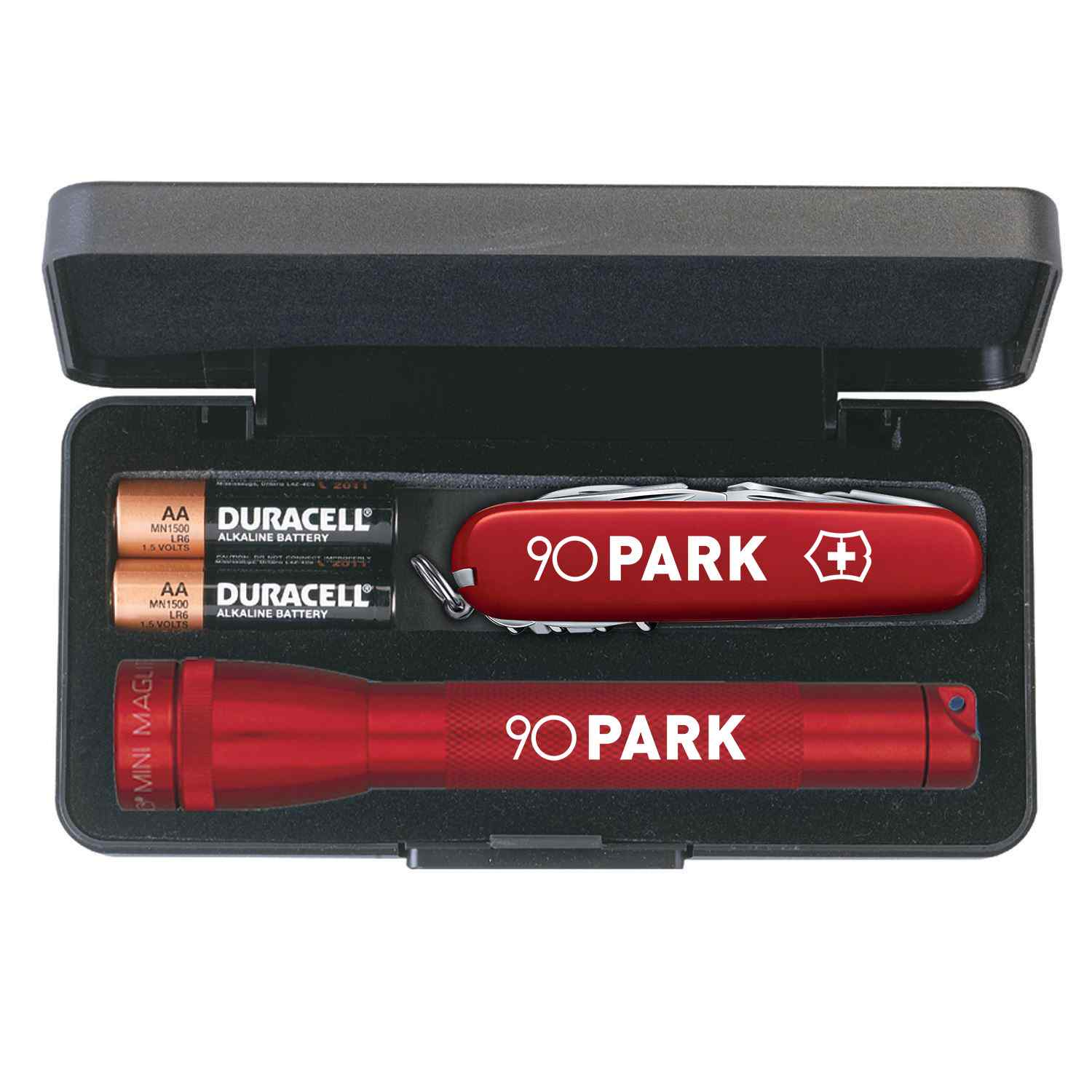 "AA" Mini Maglite® With Victorinox® Spartan 13