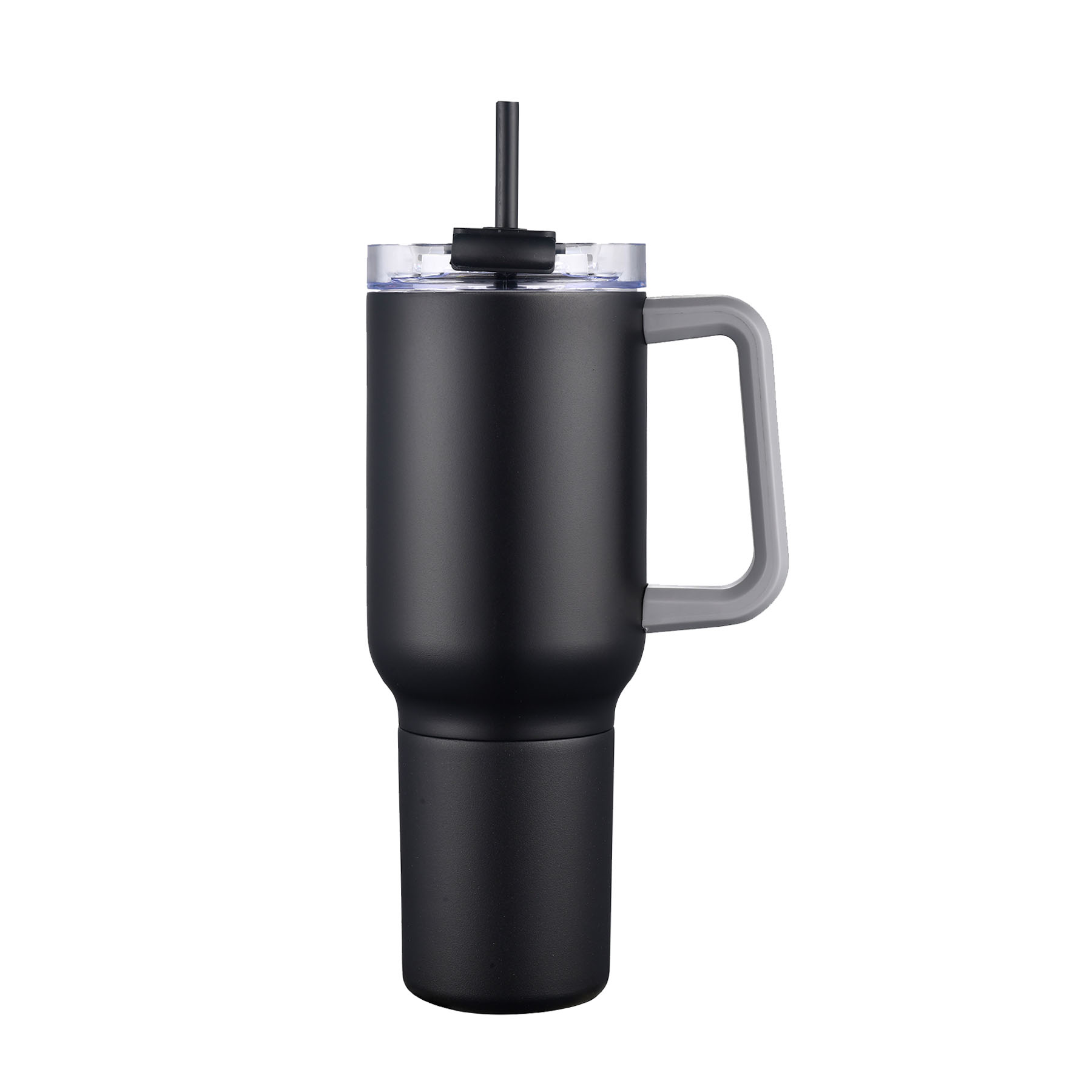 Boxed 34 Oz. 2-IN-1 Multifunctional Travel Handle Mug with Straw Lid 6