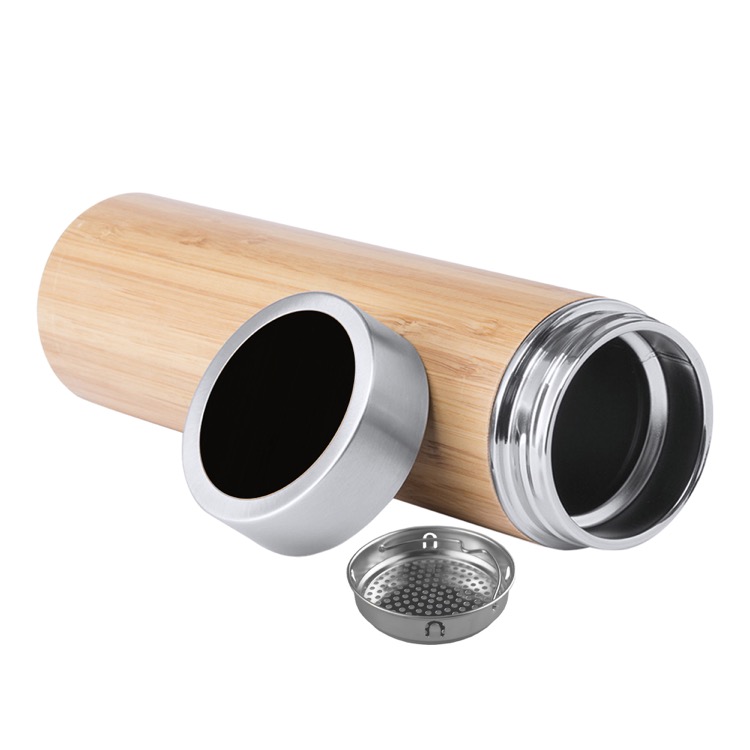 Duke Smart Bamboo Drink Bottle, custom water bottle with logo imprint 8