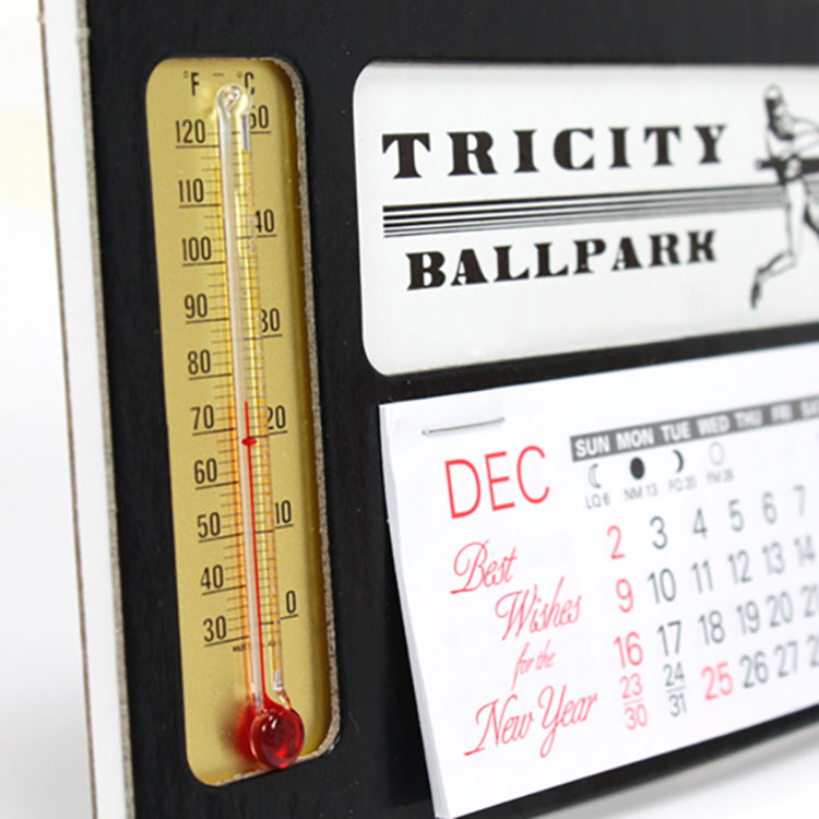 Window with Thermometer Desk Calendar 3