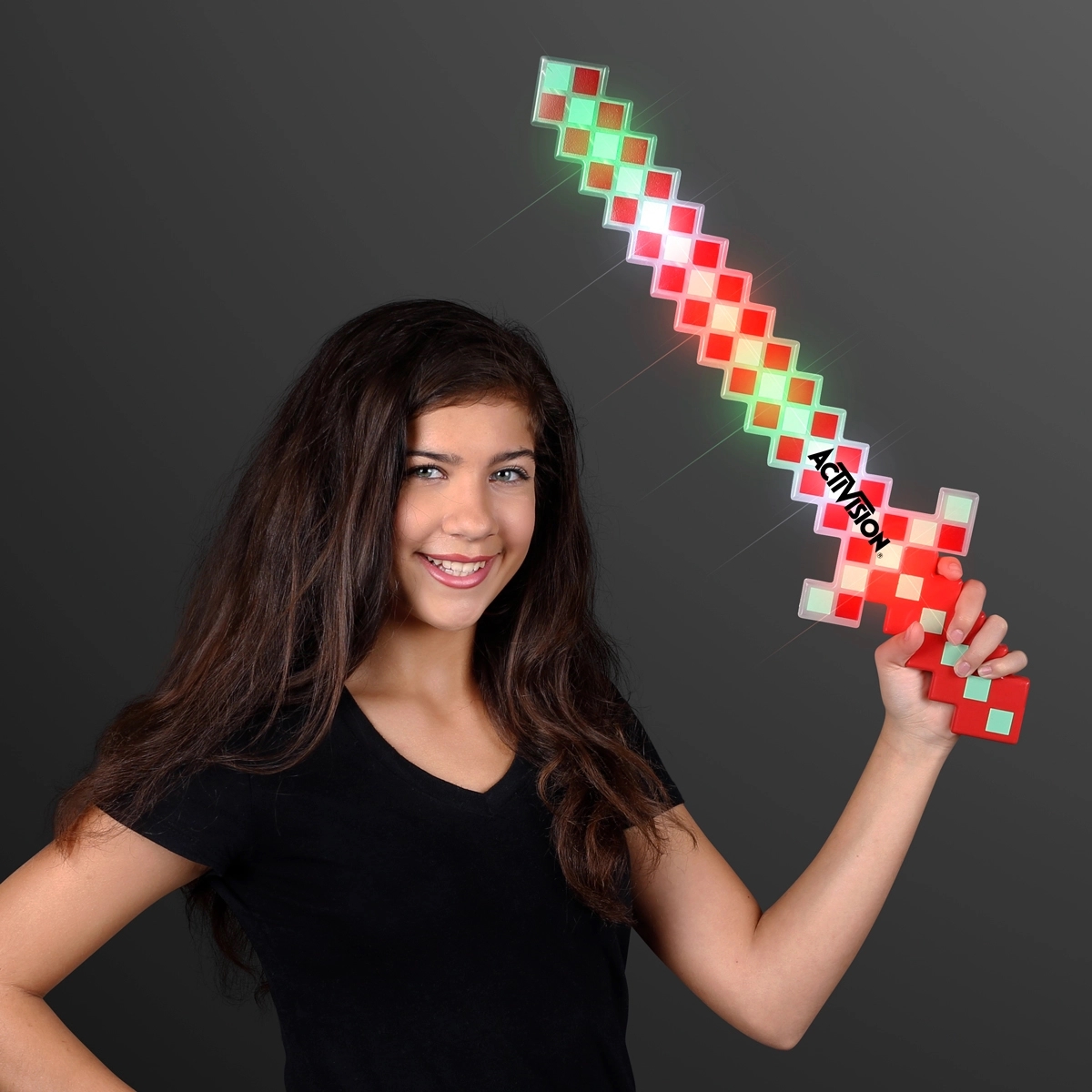 LED 8-Bit Pixel Sword 9