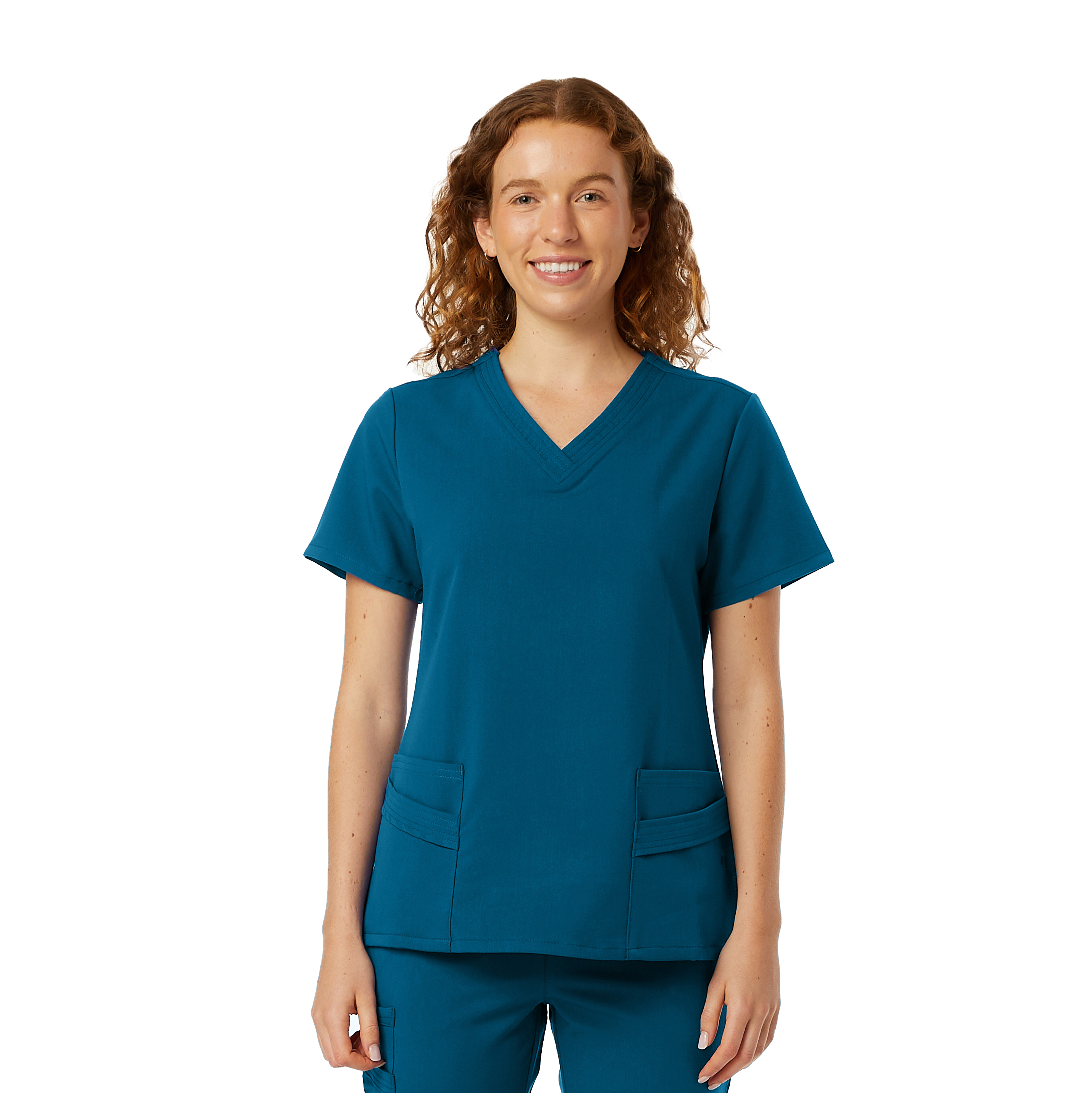 Womens WYND Multi-Pocket Scrub Top 13