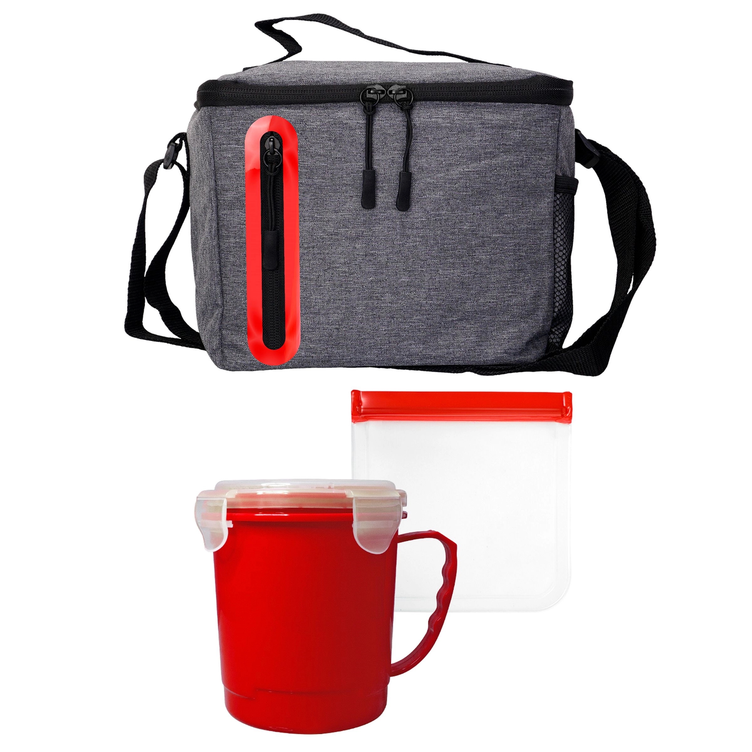 Soup & Sandwich Oval Cooler Lunch Set 6