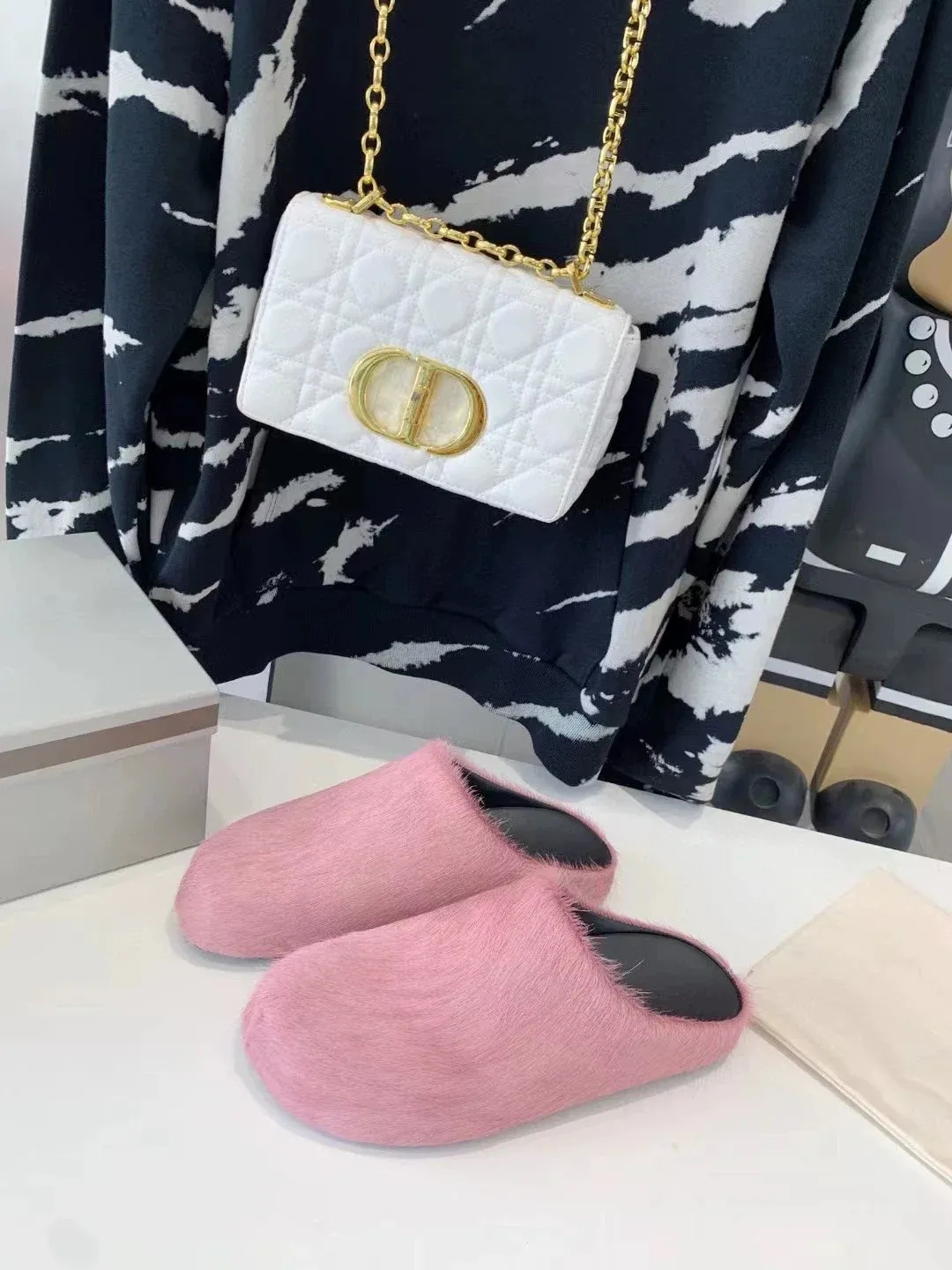 Custom Horse Fur Clogs 2