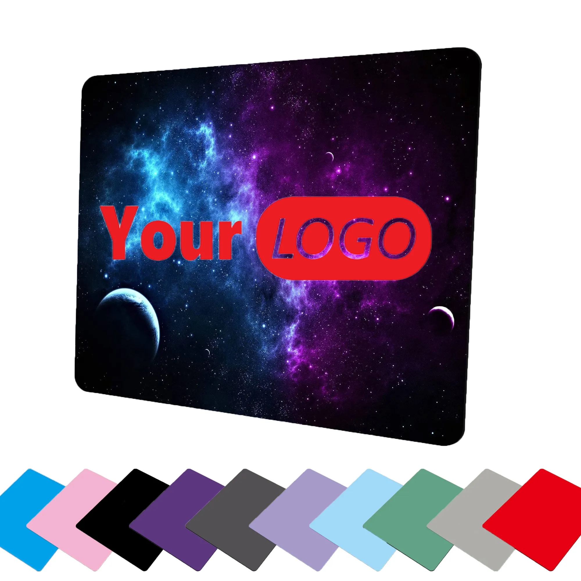 9.4" x 7.8" x 0.1" Full Color Soft Surface Mouse Pad 2
