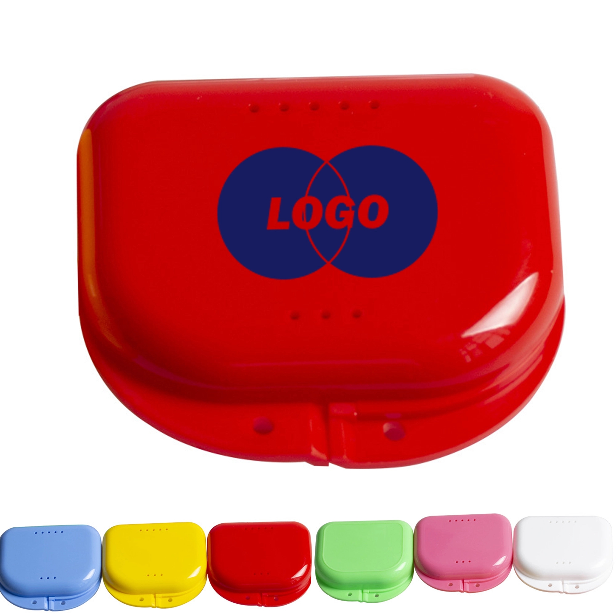 Dental Tray Denture Box Container With Vent Holes 4