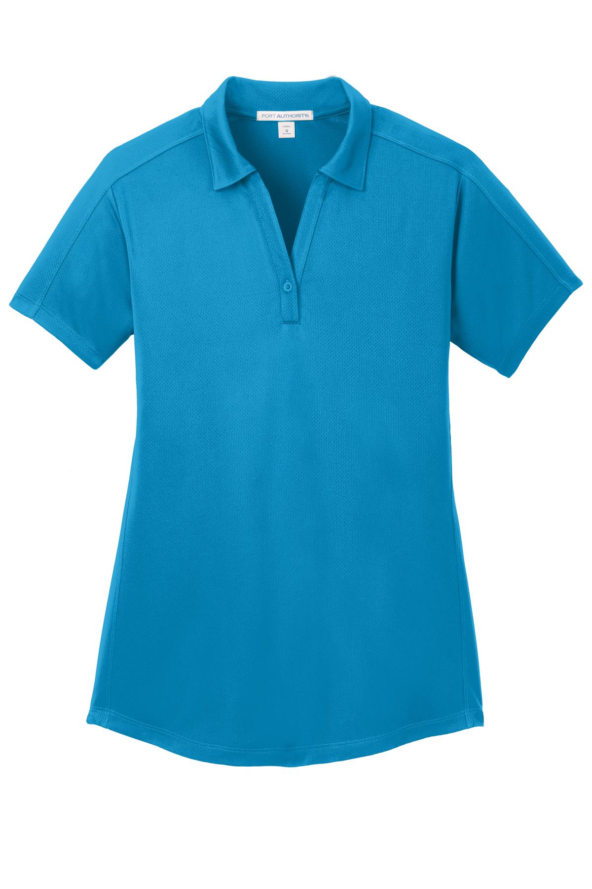 Port Authority Women's Diamond Jacquard Polo. L569 1