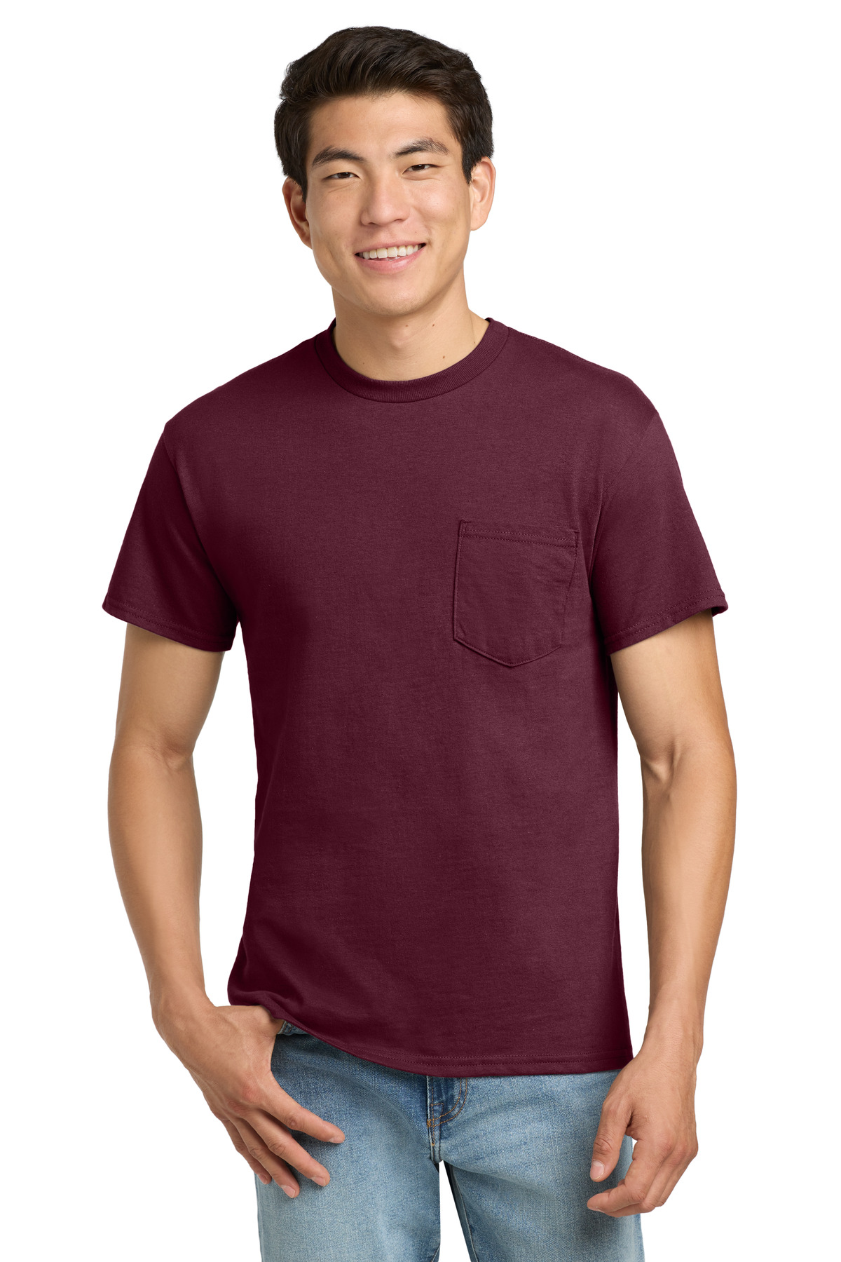Gildan - Ultra Cotton 100% US Cotton T-Shirt with Pocket. 2300 19