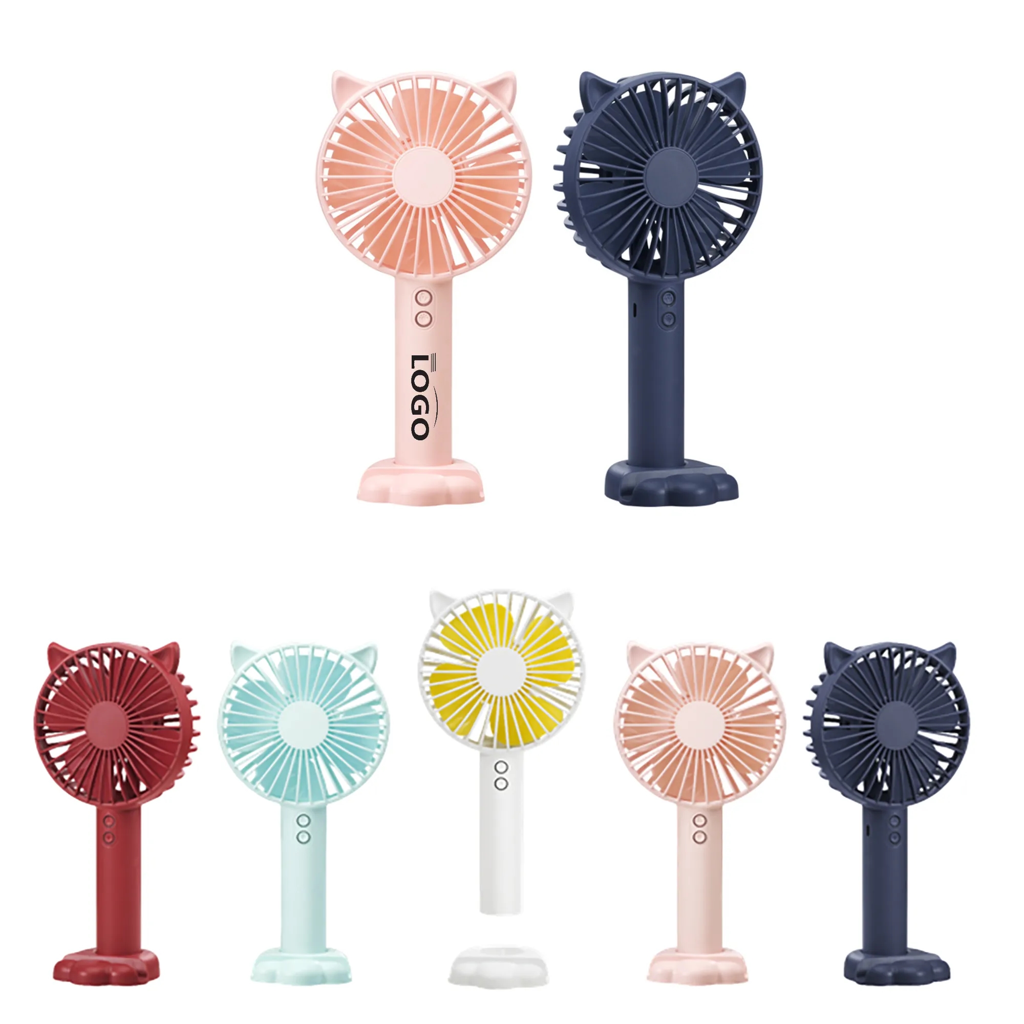 Handheld Mini Cat Ear Fan MOQ 50PCS 11