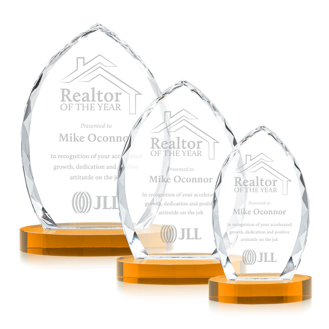 Wilton Award on Alberton Base - Amber 4
