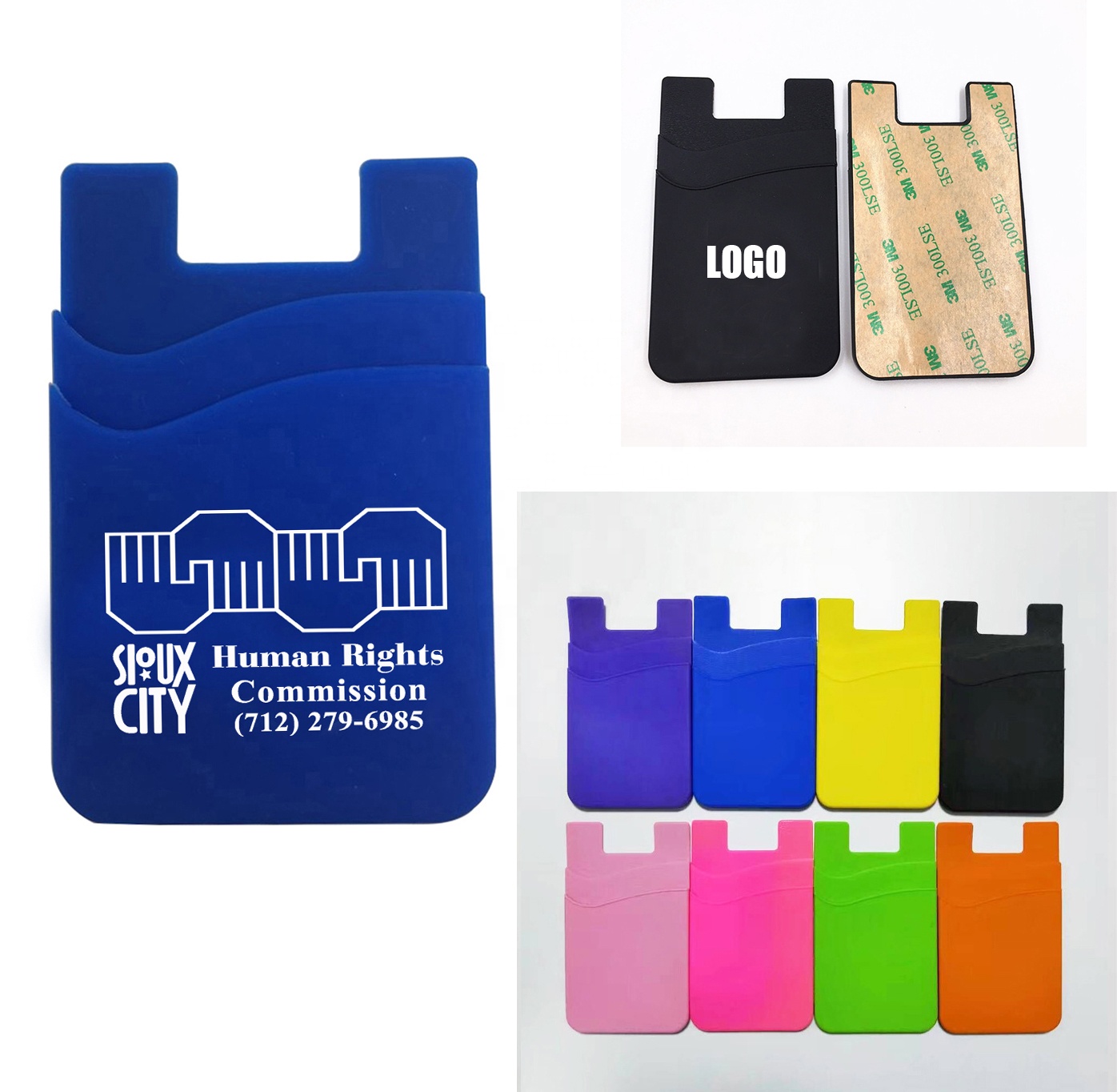 Double Pocket Cell Phone Wallet 2