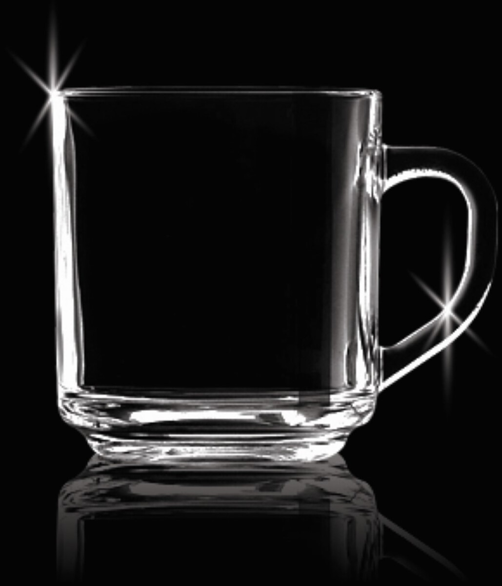 10 Oz. Glass Coffee Mug 1