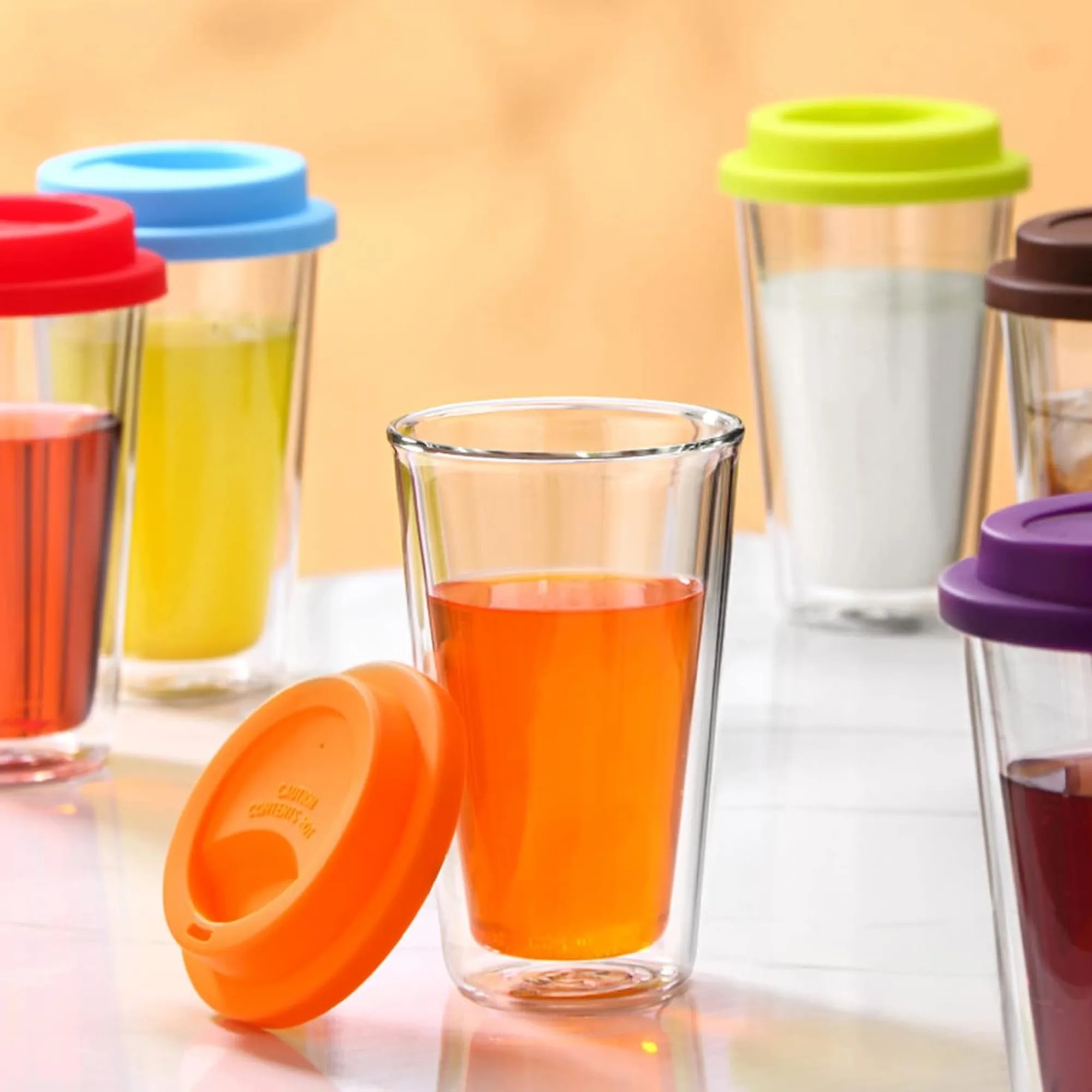 12oz Double-Walled Glass Cup 5