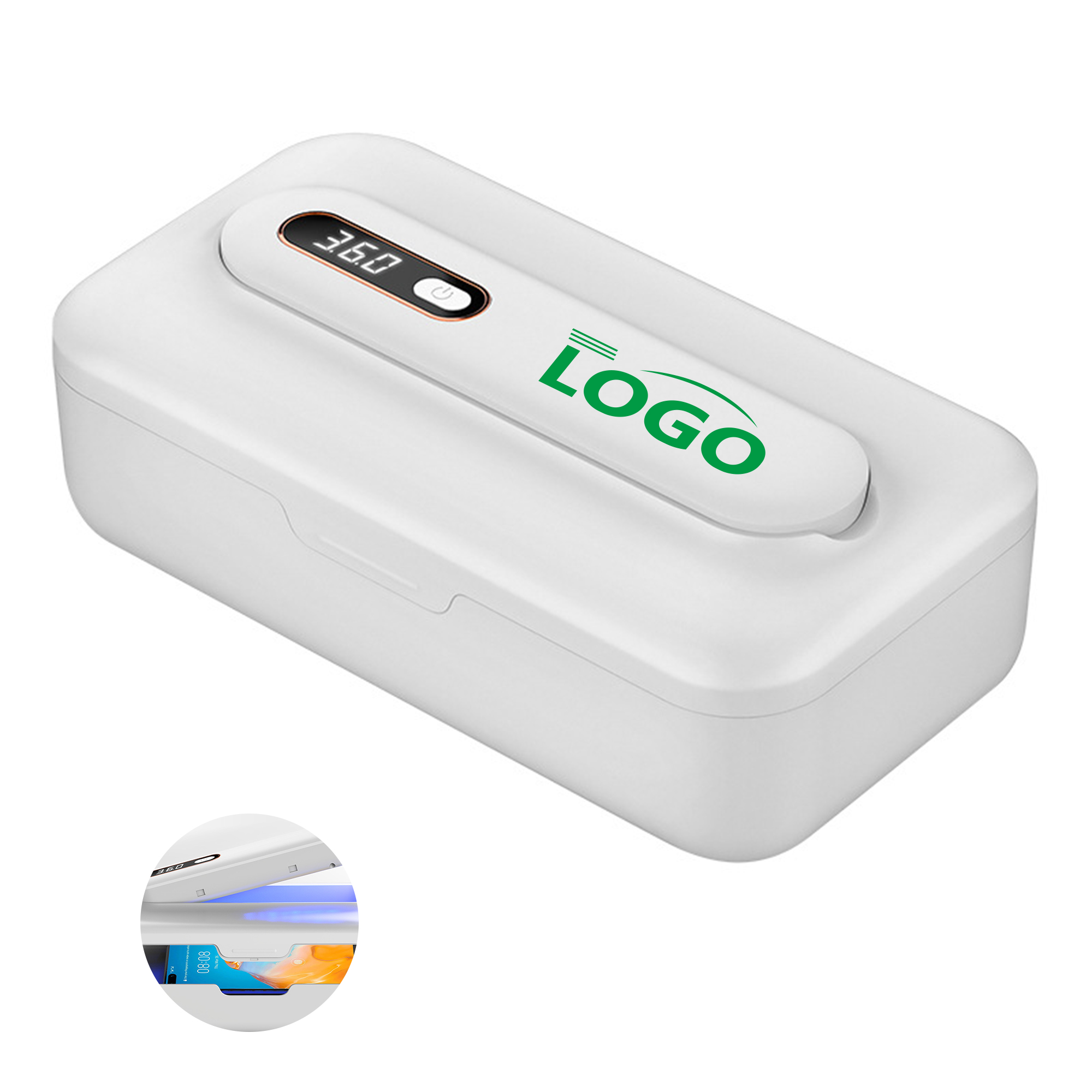 Portable UVC Sterilization Box with LED 2