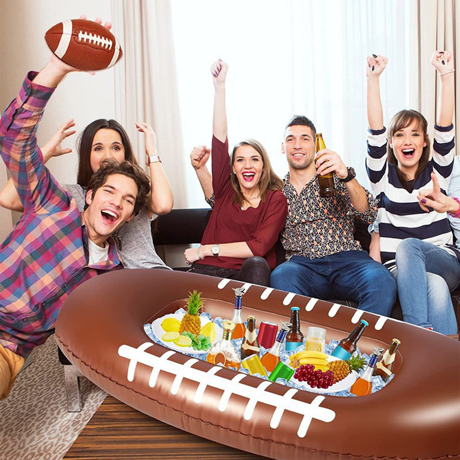 Inflatable Ice Serving Tray Buffet Bar 5