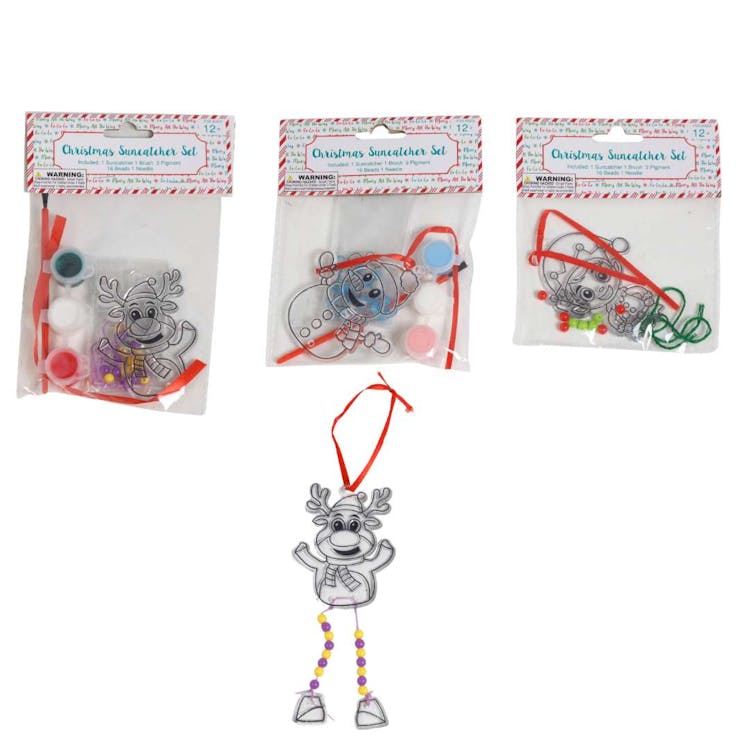 Christmas Suncatcher Sets - Assorted 1