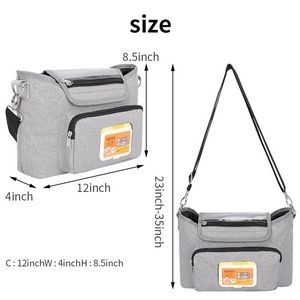 Baby Diaper Bag Stroller Organizer 2