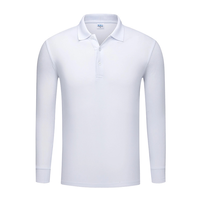 Long-Sleeve Polo Shirts Sweatshirt Tops Pullover 3