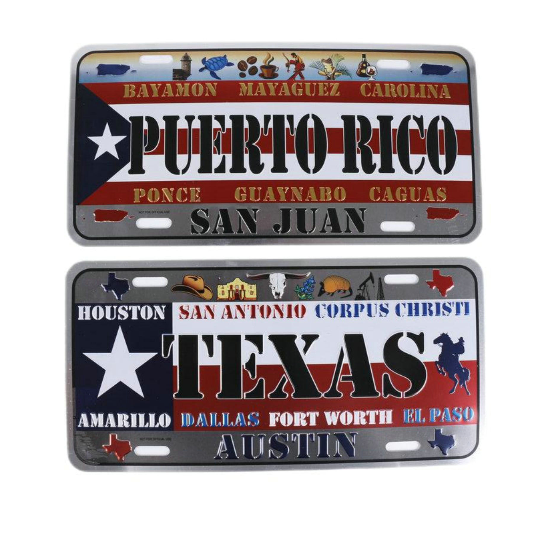 Aluminum Sign Licenses Plate 5