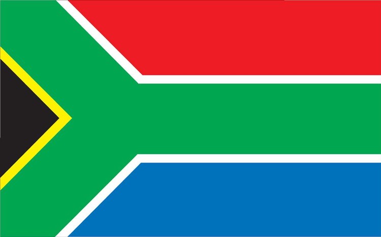 South Africa Flag - 5' x 8' - Nylon 1