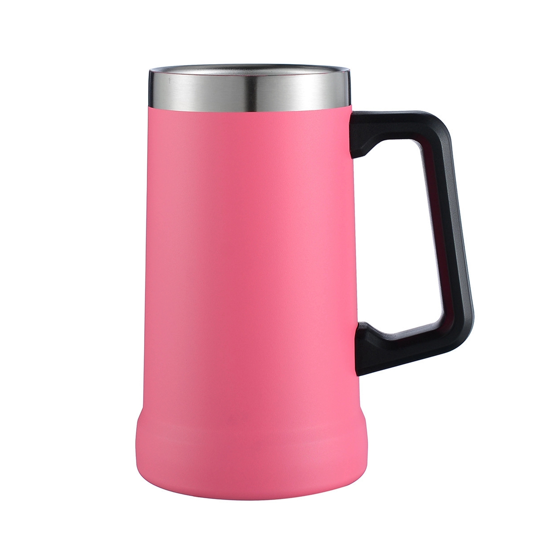 20 Oz Stainless Steel Beer Mug with Handle 14