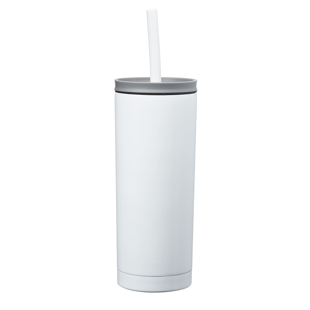 19 oz. Stainless Steel Mug with Straw 5