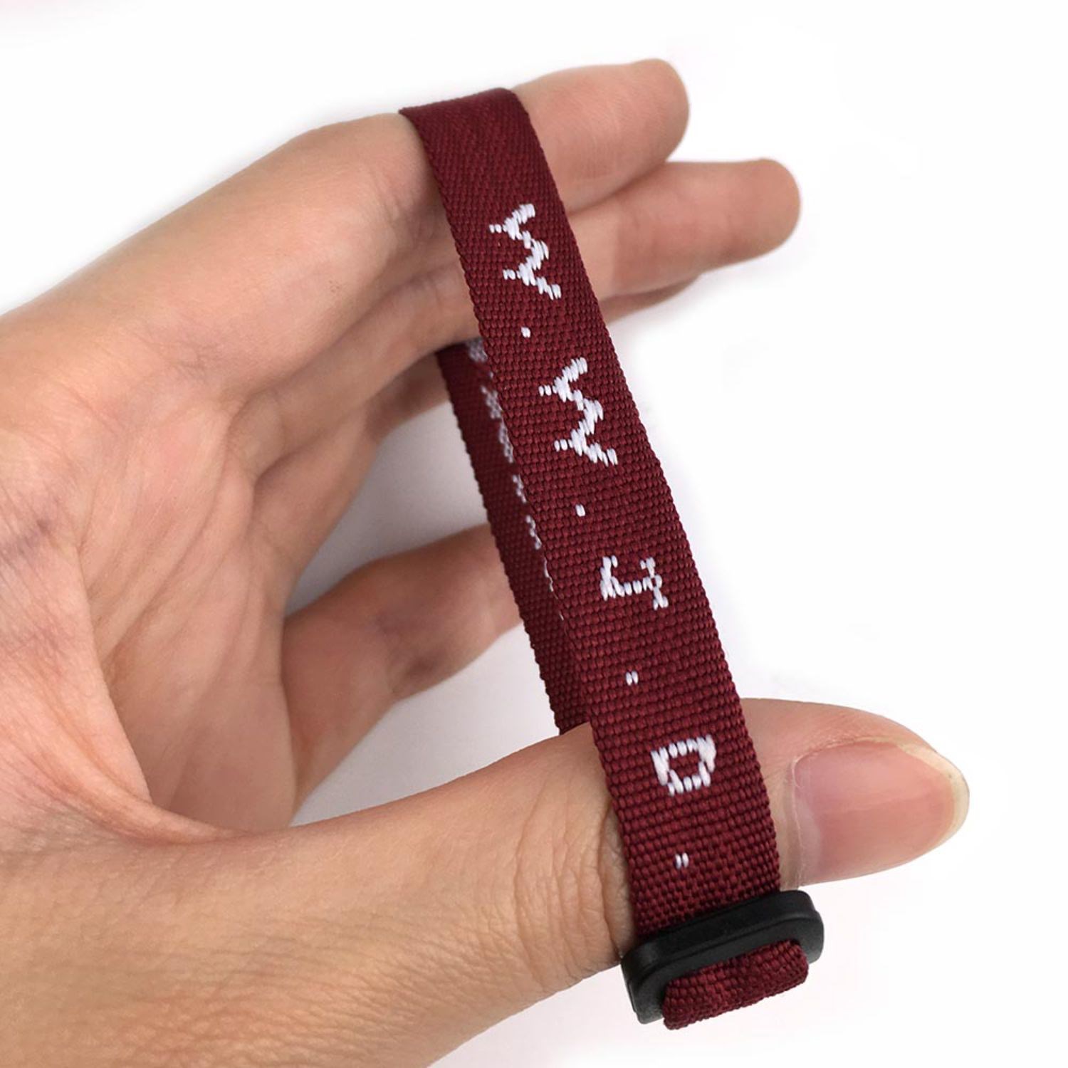 1/2" Jacquard Polyester Event Wristband 1