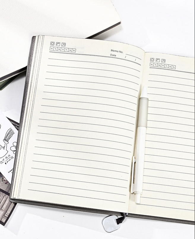 A5 Leather Business Notebook 4