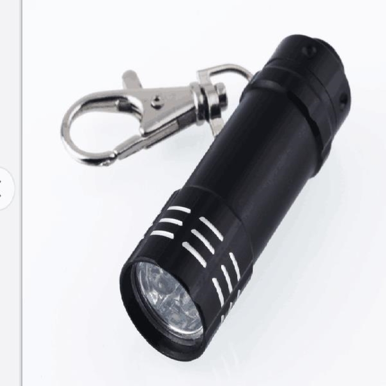 Metal LED Torch Keychain 3